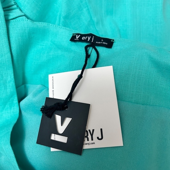 Very J Rayon Dress Sun Wide Strap Halter Sleeveless Ruched Bust Empire Waist - Picture 11 of 14